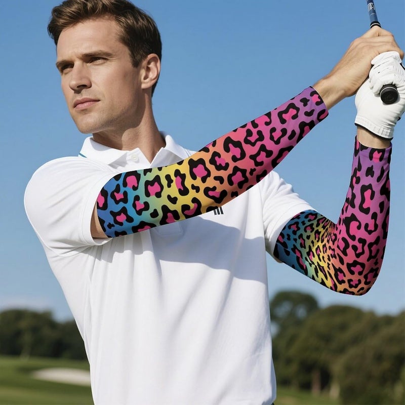 QiErDesign Marble Sports Compression Arm Sleeves for Men & Women - Youth Arm Sleeve Baseball Volleyball Sleeves & Basketball Sleeve - Image 5